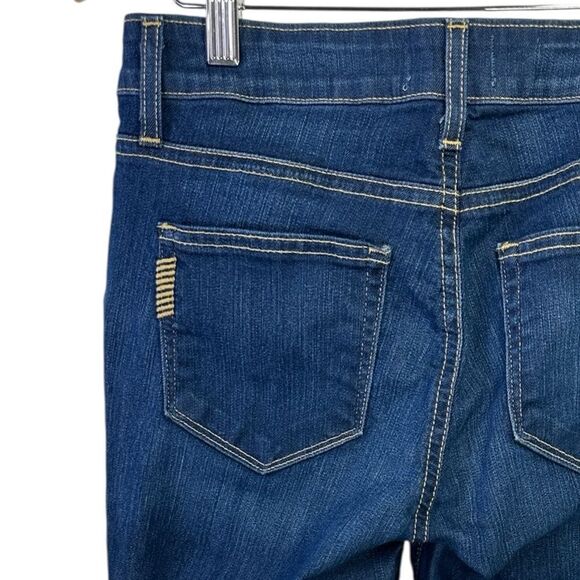 PAIGE SKYLINE ANKLE PEG Premium Stretch Low Rise Skinny Dark Wash Jeans 27 - Picture 9 of 14